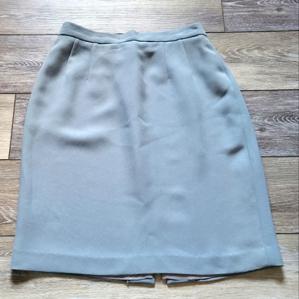 Lena Gabrielle New York vintage grey skirt high waisted size small